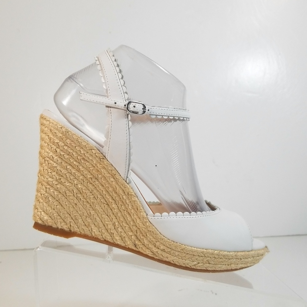 L.K.Bennett Seve Women Espadrille Wedges Sz 39.5